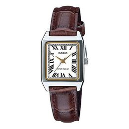Часы Casio Fashiones White/ Quartz Brown Analog, коричневый ltp-v007l-7b2 | brown