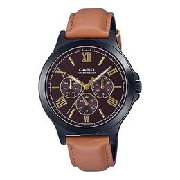 Часы Casio Dress Classic Analog Watch 'Brown Black', коричневый mtp-v300bl-5a | brown