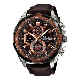 Часы Casio EDIFICE Serieses Men's Mens Brown Analog, коричневый efr-539l-5av | brown