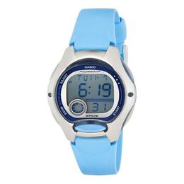 Часы Casio Quartz Waterproof Sports Mens Blue Analog, синий lw-200-2bvdf | blue