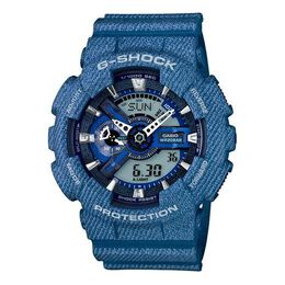 Часы Casio G-Shock Analog-Digital 'Blue', синий ga-110dc-2a | dark blue