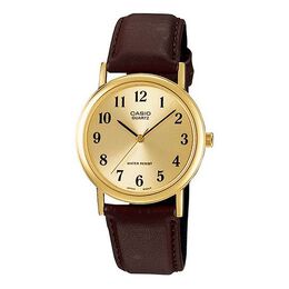Часы Casio Analog Watch 'Gold Brown', желтый mtp-1095q-9b1 | gold
