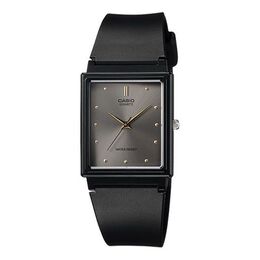 Часы Casio Quartz Waterproof Sports Gray DialBlack Strap Mens GrayBlack Analog, черный mq-38-8a | grayblack