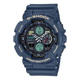 Часы Casio G-Shock Analog-Digital 'Blue', зеленый ga-140-2aprbs | green