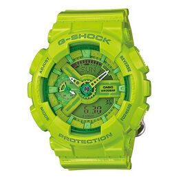 Часы Casio G-Shock Analog-Digital 'Green', зеленый gma-s110cc-3 | green