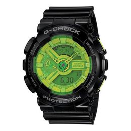Часы Casio G-Shock Analog-Digital 'Black Green', зеленый ga-110b-1a3pr | green