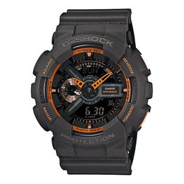 Часы Casio G-Shock Analog-Digital 'Black', серый ga-110ts-1a4 | grey/orange