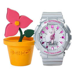 Часы Casio G-Shock Analog-Digital 'Grey', серый gma-s130np-8aprf | grey