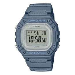 Часы Men's Casio Fashion Stylish Sports 50m Waterproof Haze Blue Watch Mens Digital, мультиколор w-218hc-2av | multi-color