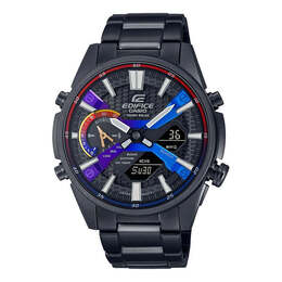 Часы Men's Casio Edifice Gradient Series Fashion Business Stylish Solar Powered Metallic Strap Watch Mens Analog, мультиколор ecb-s100yhg-1apr | multi-color