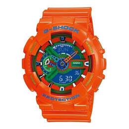 Часы Casio G-Shock Analog-Digital 'Orange', оранжевый ga-110a-4a | orange