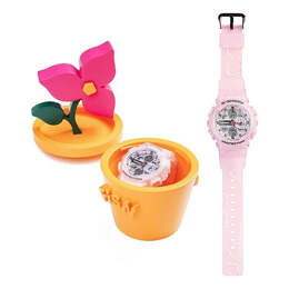 Часы Casio G-Shock Analog-Digital 'Pink', розовый gma-s140np-4aprf | pink