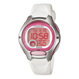 Часы Casio Sports Quartz Waterproof Pink Digital, розовый lw-200-7avdf | pink
