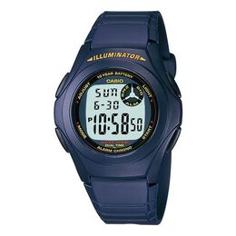 Часы Casio Sports Unisex Mens Purple Digital, фиолетовый f-200w-2a | purple