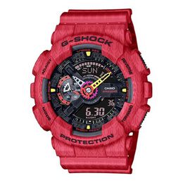 Часы Casio G-Shock Analog-Digital 'Red', красный ga-110sgh-4ajr | red