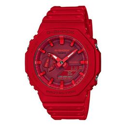 Часы Casio G-Shock Analog-Digital 'Red', красный ga-2100-4apr | red