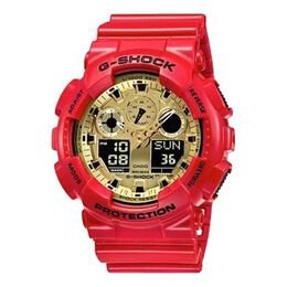 Часы Casio G-Shock Analog-Digital 'Red', красный ga-100cx-4aprt | red