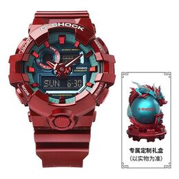 Часы Casio G-Shock Analog-Digital 'Red', красный ga-700dbr-4apfl | red