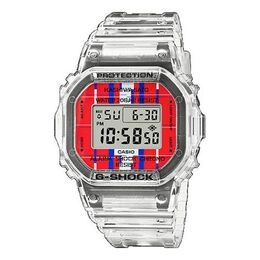Часы Casio G-Shock Digital 'White orange', красный dwe-5600ks-7jr | red