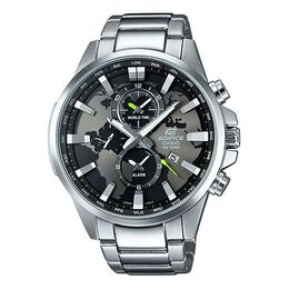 Часы Casio Quartz Waterproof EDIFICE Stainless Steel Strap Sapphire Crystal Solar Powered Mens Silver Analog, цвет silver efr-303d-1avupr | silver