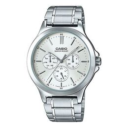 Часы Men's Casio DRESS Series waterproof Stainless Steel Mens Silver Analog, цвет silver mtp-v300d-7a | silver