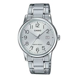 Часы Casio DRESS Series Retro Sports Watch Silver Analog, цвет silver mtp-v002d-7budf | silver