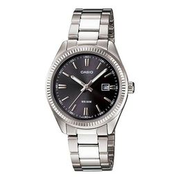 Часы Casio Stainless Steel Strap Quartz Waterproof Silver Analog, цвет silver ltp-1302d-1a1 | silver