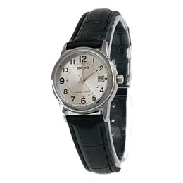 Часы Casio Quartz Waterproof Silver Analog, цвет silver ltp-v002l-7budf | silver