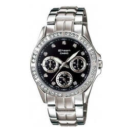 Часы Casio Edifice Series 50m Waterproof Date Display Quartz Watch Stainless Steel Strap Silver Analog, цвет silver shn-3013d-1a | silver