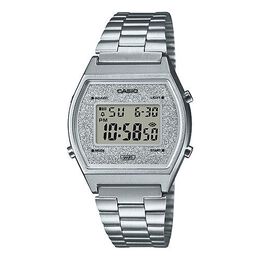Часы Casio Quartz Waterproof Mens Silver Digital, цвет silver b640wdg-7 | silver