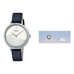 Часы Casio Sheen Analog Watch 'Black Silver', черный she-c120l-7aupfkd | silverblack