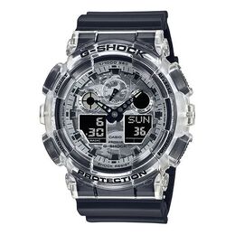 Часы Casio G-Shock Analog-Digital 'Translucent Black', черный ga-100skc-1apr | translucent black