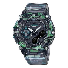 Часы Casio G-Shock Analog-Digital 'Translucent Black', черный ga-2200nn-1apr | translucent black