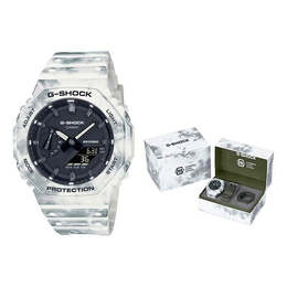 Часы Casio G-Shock Analog-Digital 'White', белый gae-2100gc-7apr | white