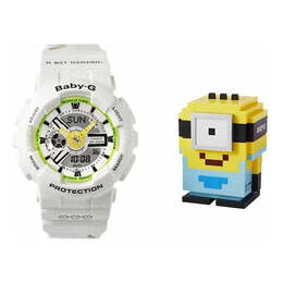 Часы Casio Baby-G 'White', белый ba-110mon21-7aprm-person | white