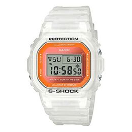 Часы Casio G-Shock Square 'White', белый dw-5600ls-7 | whiteorange