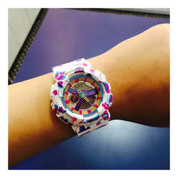 Часы Casio Baby-G 'White', белый ba-110fl-7a | whitepurple