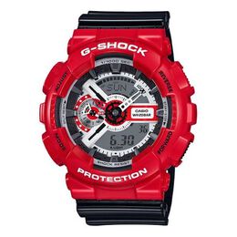 Часы Casio G-Shock Analog-Digital 'Red', черный ga-110rd-4a | black/red
