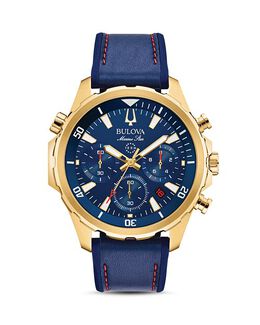 Морские звездные часы, 42 мм Bulova, цвет Blue 2982031 | blue