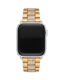 Apple Watch Браслет из нержавеющей стали с блестящим золотистым оттенком Michael Kors, цвет Gold 4330172 | gold
