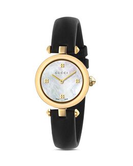 Часы Диамантиссима, 27 мм Gucci, цвет Black 2448966 | white/black