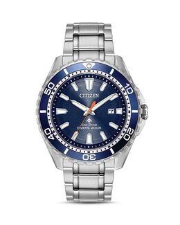 Часы для дайвинга Promaster, 43,5 мм Citizen, цвет Silver 2805109 | blue/silver