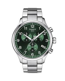 Часы Хроно XL, 45 мм Tissot, цвет Green 4791916 | green/silver