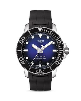 Часы Seastar, 43 мм Tissot, цвет Black 3005950 | blue/black