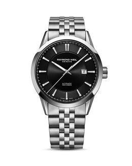 Часы Фрилансер, 42 мм Raymond Weil, цвет Silver 2958399 | black/silver