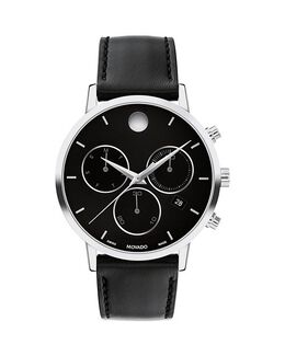 Музейный классический хронограф, 42 мм Movado, цвет Black 4877518 | black