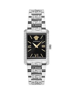 Часы Тонно, 23 x 33 мм Versace, цвет Black 4732798 | black/silver