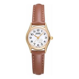 Часы Casio Influencer Analog Leather Strap Watch 'Brown White Gold', белый ltp-1094q-7b7 | white