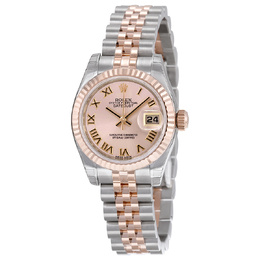 Gebrauchte Rolex Lady-Datejust Pink Dial mit Ref. 179171PRJ