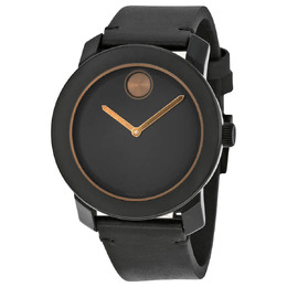 Movado Bold Black Dial Mens Watch 3600297